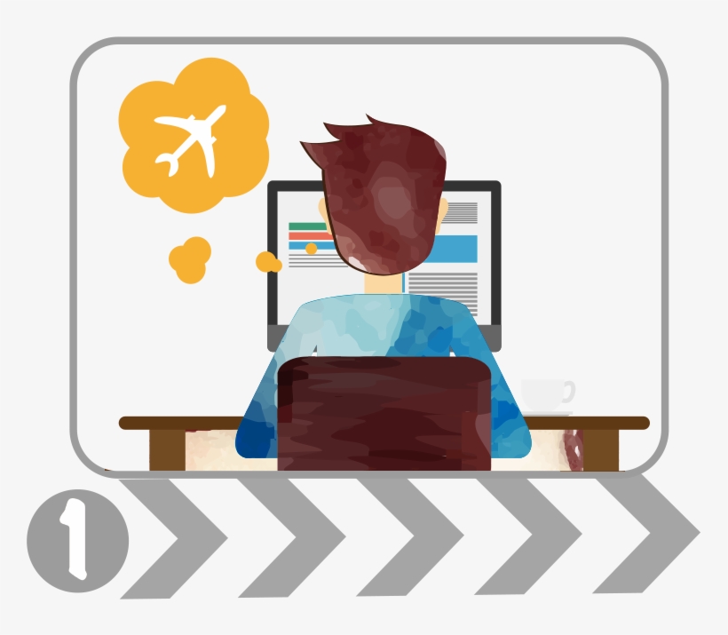 Richiedi Il Visto Online, Lo Ricevi Con Corriere - Illustration, transparent png #4088676