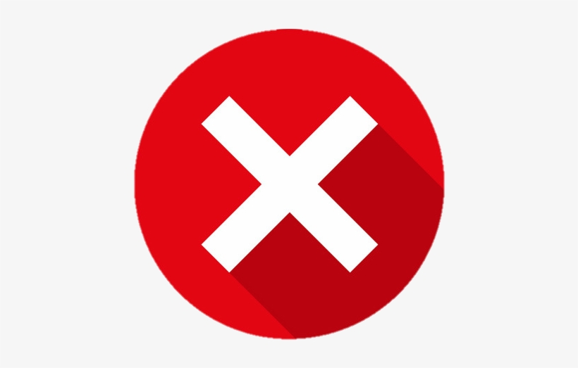 Red Close Icon Png, transparent png #4088745