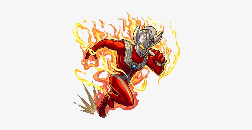 2084 - Monster Strike Ultraman, transparent png #4089034