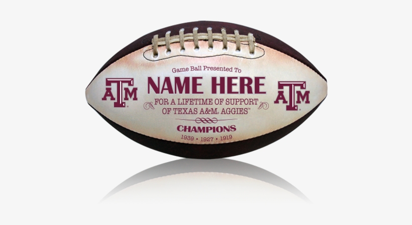 Atm Throwback - Big Game Usa Texas A&m Personalized Throwback Football, transparent png #4089061