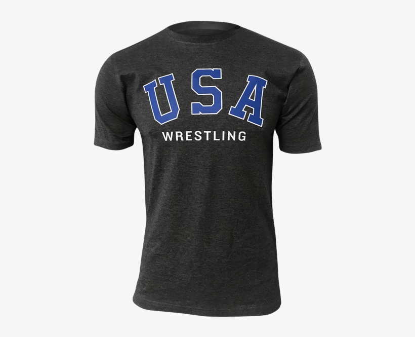 Throwback Usa Wrestling T-shirt - T Shirt Halloween, transparent png #4089112