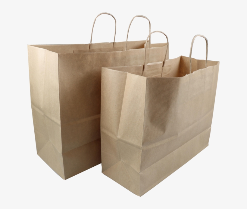 Bag, Kraft Paper, 35x14x29cm, Paper Carrier Bag, Brown, transparent png #4089391