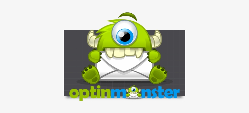 Illustrations Cartoon Logo Design For Optinmonster - Cartoon Monster Logo, transparent png #4089418