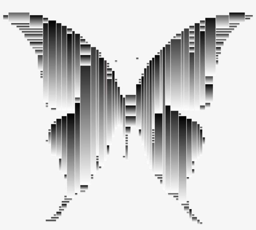 Big Image - Modern Art Black And White, transparent png #4089577