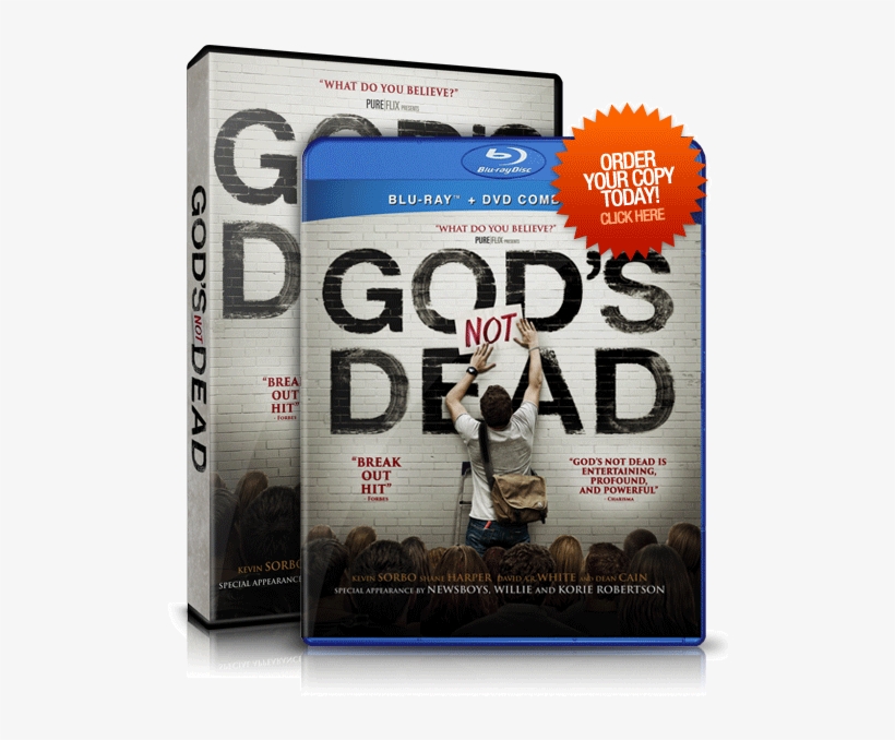 Available Now On Dvd, Bluray Combo, And Digital Hd - God's Not Dead [the Motion Picture Soundtrack], transparent png #4089862