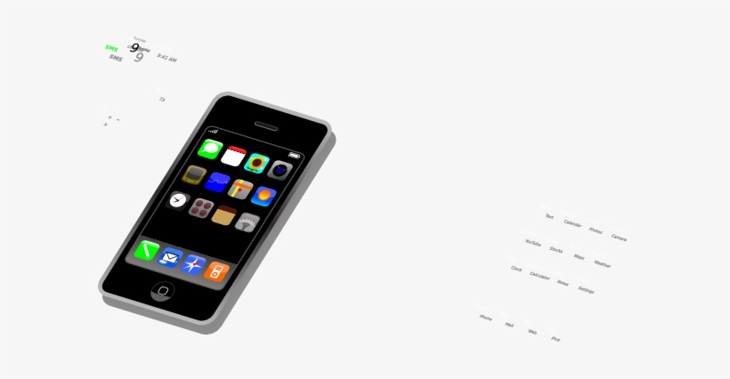 Smartphone Clip Art - Smartphone Clipart, transparent png #4090660