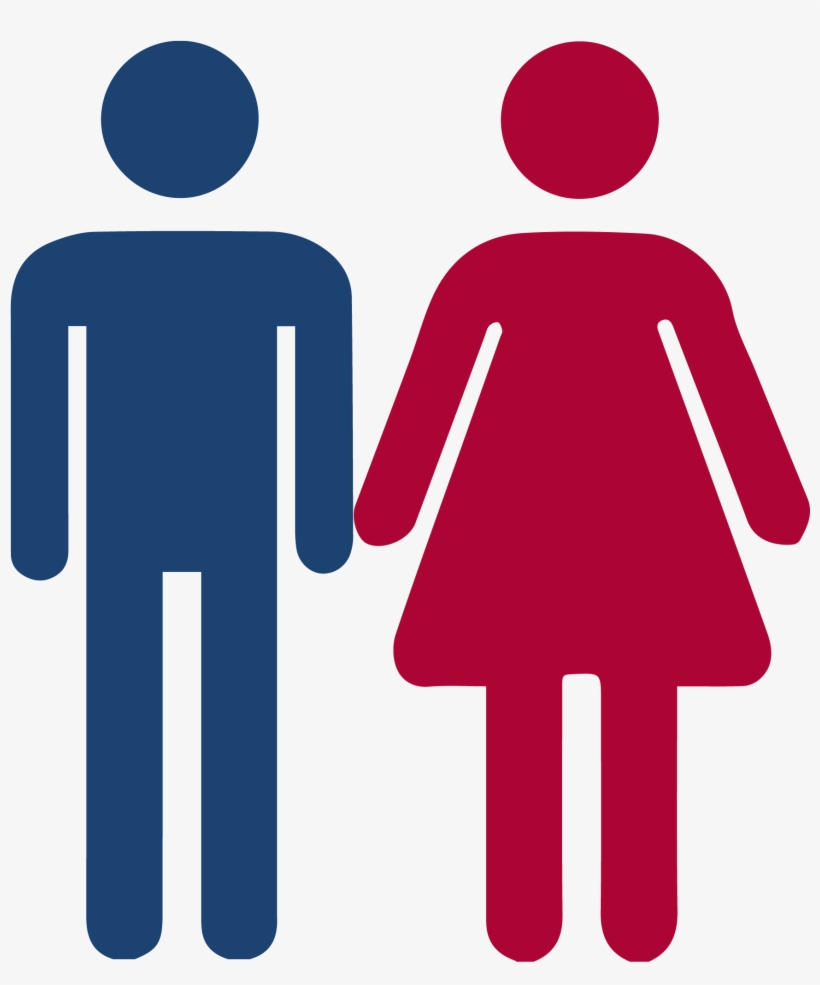 Young Adults We Serve - Toilet Sign Vector, transparent png #4090708