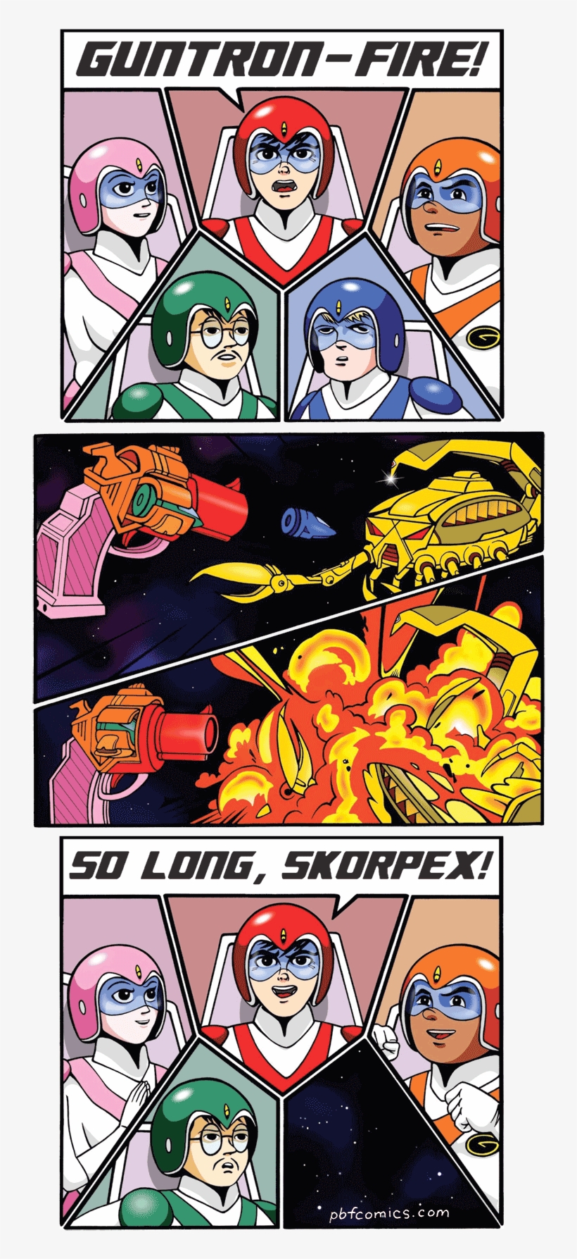 Guntron - « - Comic's With Dark Endings, transparent png #4090727