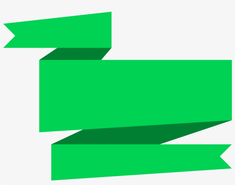 33 Simple Origami Banners Vector Png Transparent Svg - Vector Graphics, transparent png #4090731