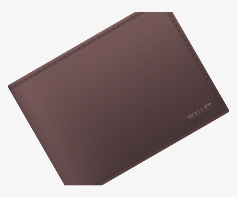 Leather Wallet Vector Png Image - Wallet, transparent png #4090887