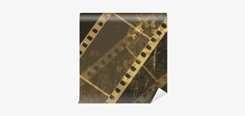 Grunge Film Strip Background - Film, transparent png #4091025