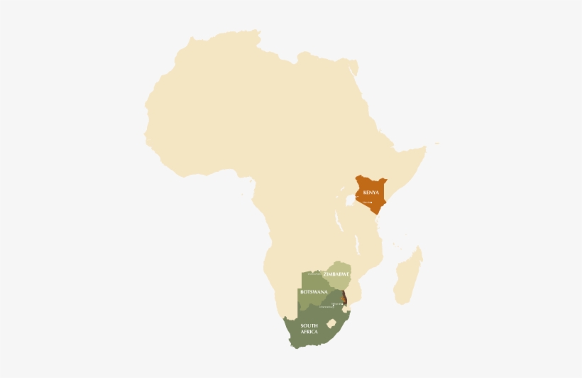 Ecotraining Mini Map - Africa In A Circle, transparent png #4091337