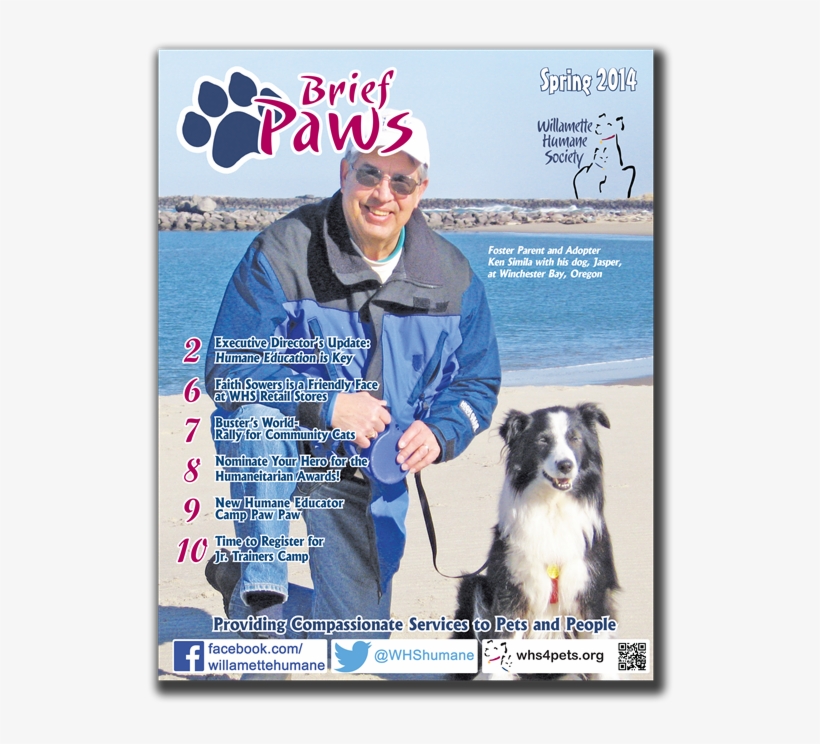 Brief Paws Spring - Willamette Humane Society, transparent png #4091380
