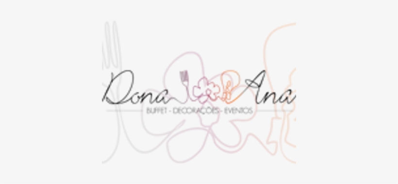 Dona Ana Eventos - Calligraphy, transparent png #4091608