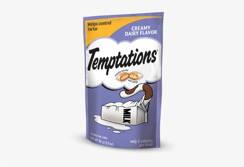 Temptations Creamy Dairy - Temptations Cat Seafood Medley Flavor, transparent png #4092050