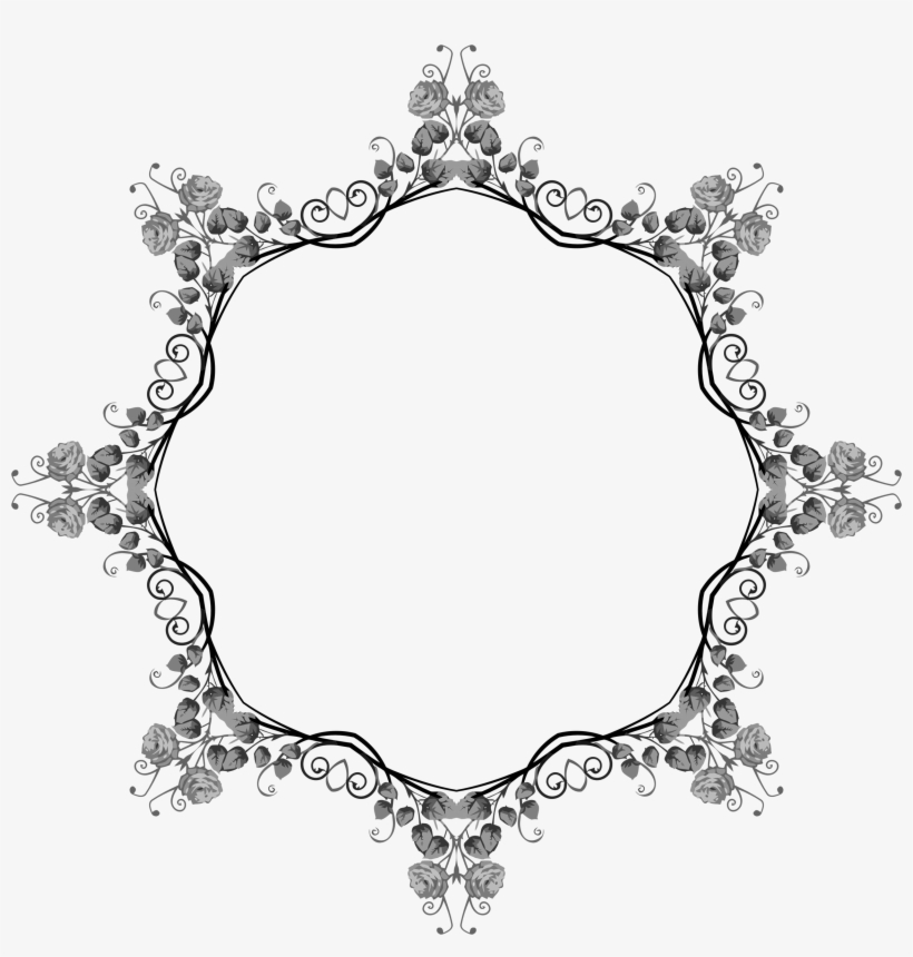 This Free Icons Png Design Of Rose Floral Flourish, transparent png #4092244