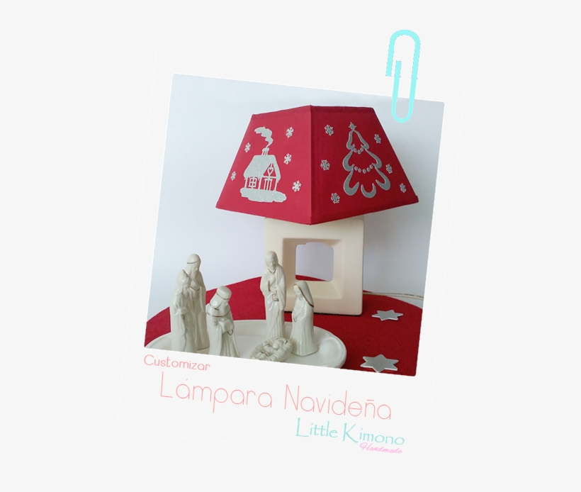 Hola Hoy Vengo Con Una Iniciativa Que Nos Propuso María - Lampara Navideña, transparent png #4092321
