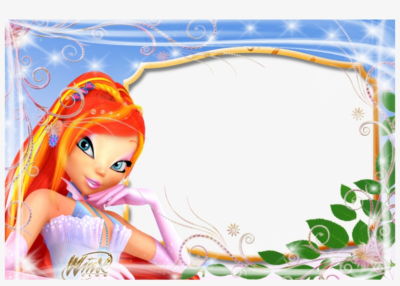 Nova Coleção De Molduras Png Das Princesas Disney - Winx Club, transparent png #4092549