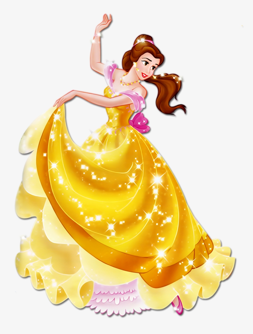 Princesas Disney Png - Disney Princess Belle Png, transparent png #4092607