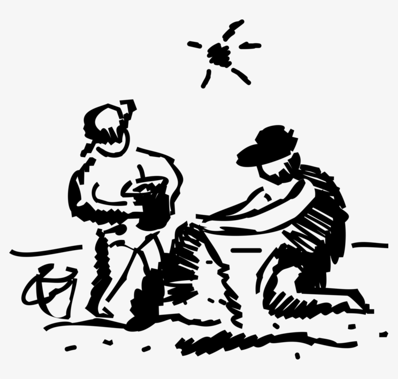 Vector Illustration Of Family Summer Holiday Vacation - Summer Holiday / Vacation, transparent png #4093403