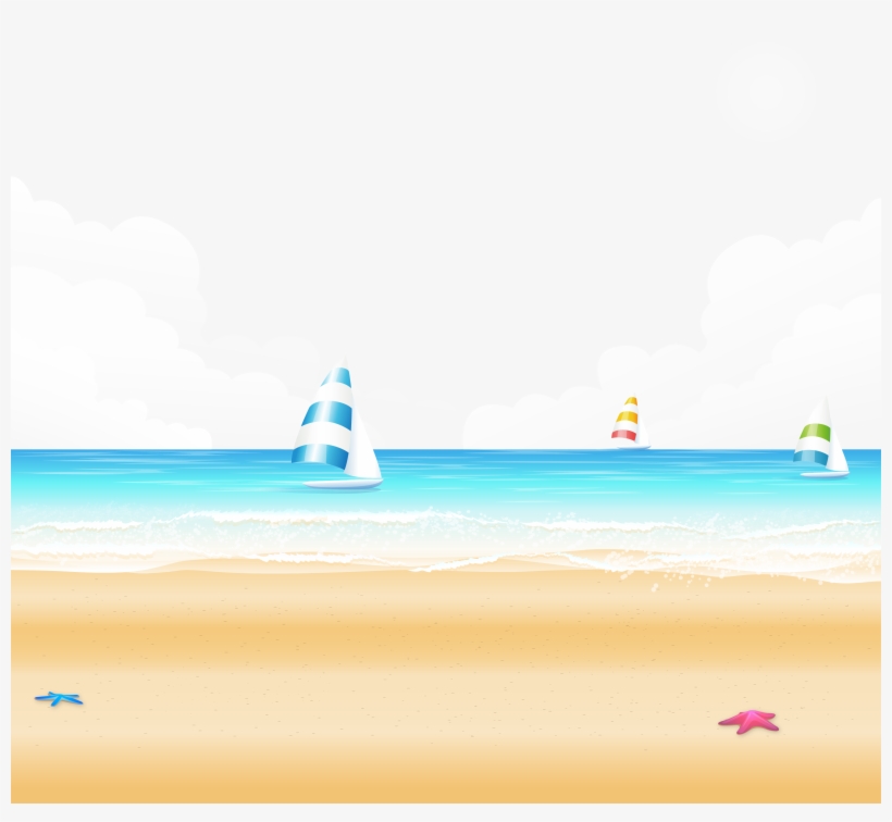 Beach, transparent png #4093485