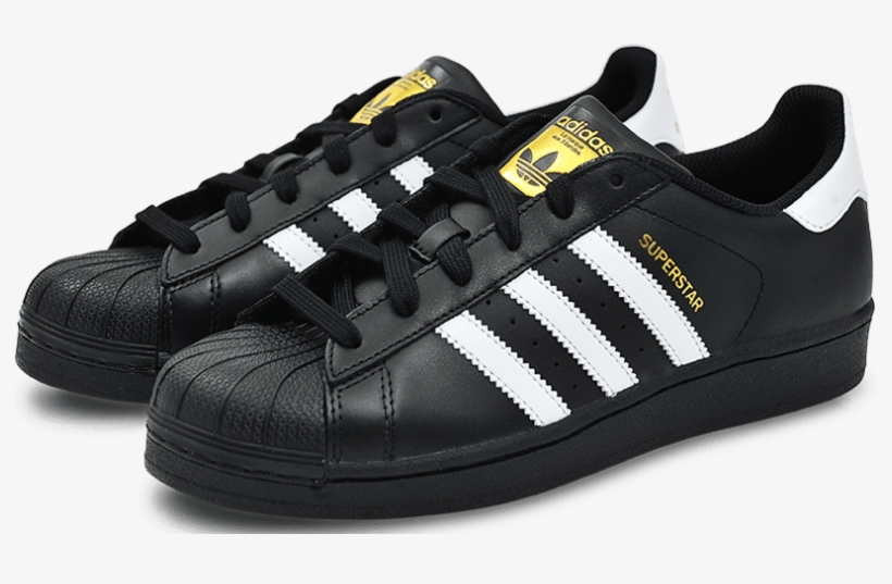 Adidas Originals Superstar Foundation Core Black/footwear - Adidas Superstar Negras Originales, transparent png #4093689