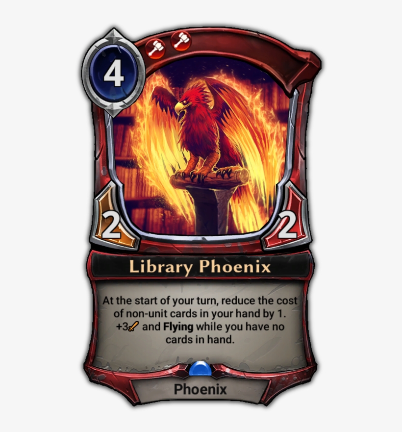 Library Phoenix - Magus Of Celerity, transparent png #4094106