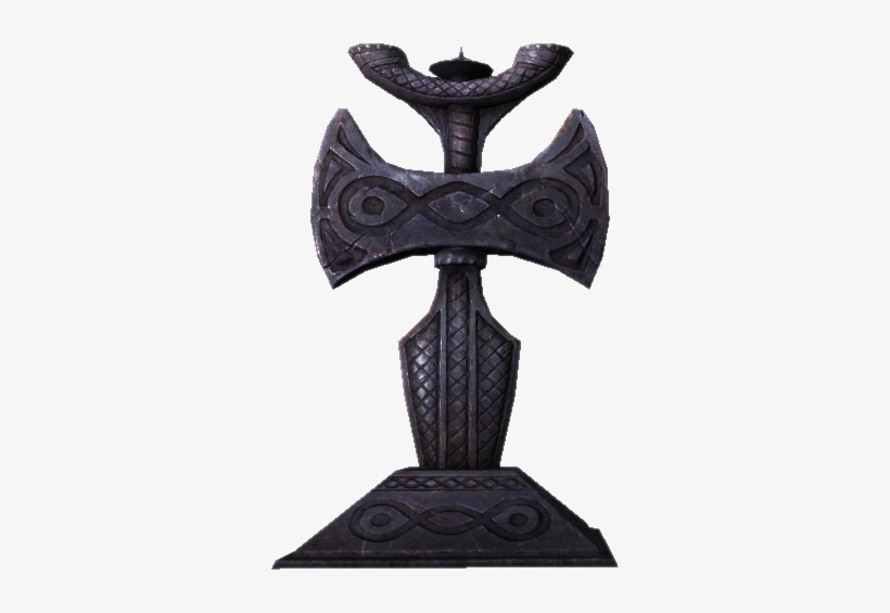Tesv Shrine Talos - Skyrim Talos Shrine, transparent png #4094313