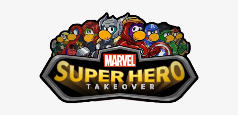 That Took Some Marvel Superheroes In Its Film They - Club Penguin Super Hero, transparent png #4094387