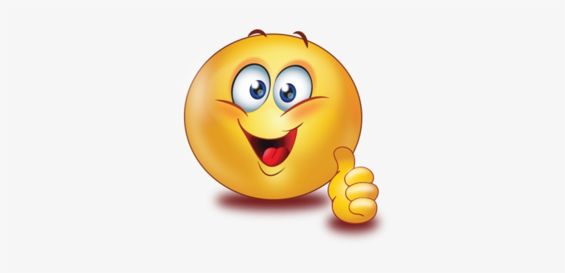 Cheer Big Smile Thumb Up - Big Smile Thumbs Up, transparent png #4094392