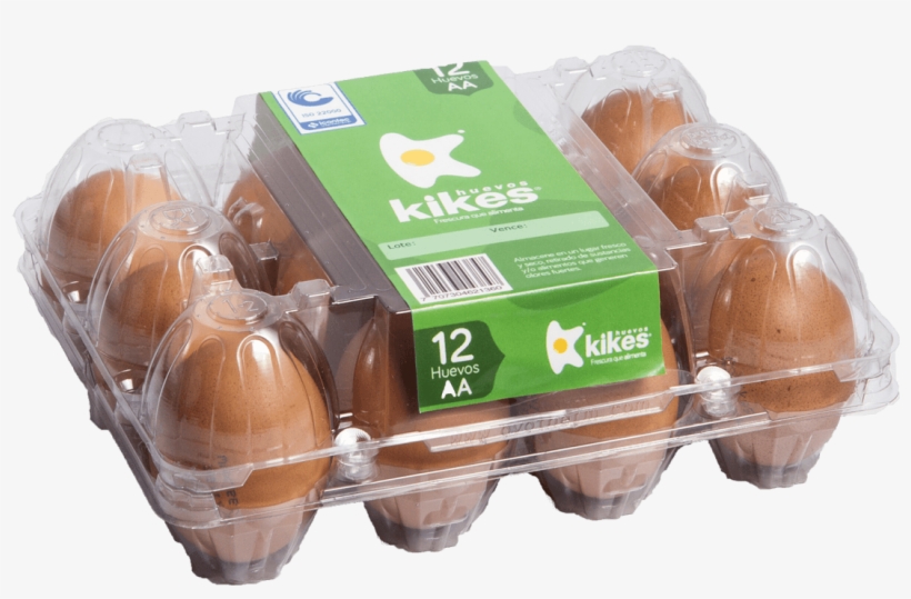 Huevo Kikes Aa Rojo - Empaque Huevos Kikes, transparent png #4094492