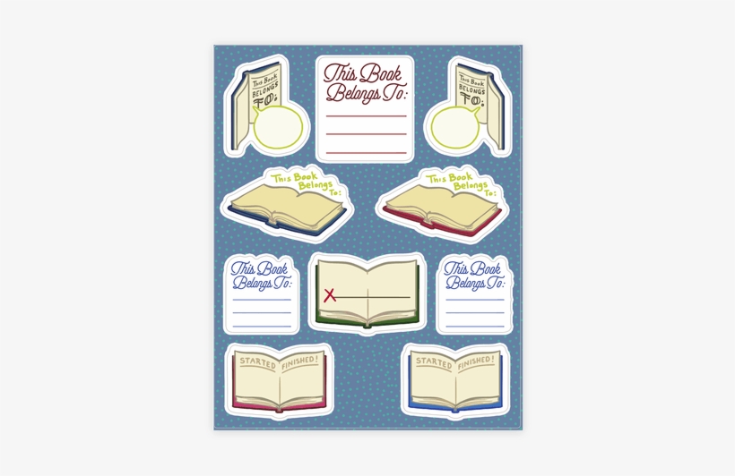 This Book Belongs To - Book, transparent png #4094583