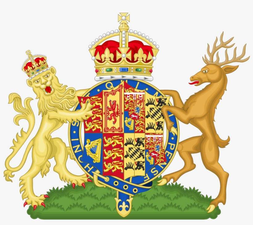 Beauty Queen Crown Cliparts - Queen Mary Coat Of Arms, transparent png #4094839
