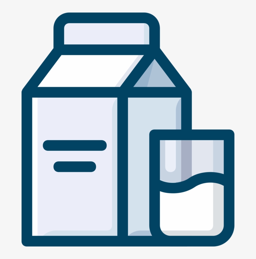 Chocolate Milk Almond Milk Soy Milk Breakfast - Almond Milk Vector Png, transparent png #4094990