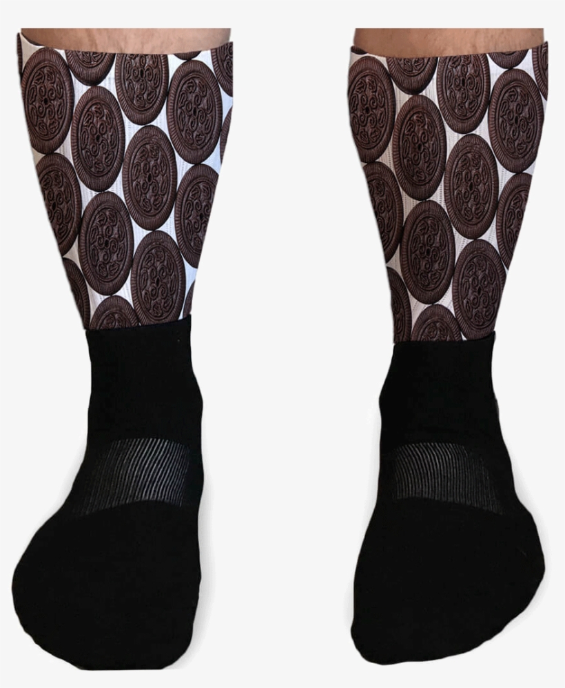 Got Milk Sandwich Cookie Athletic Or Compression Socks - Sock, transparent png #4095254