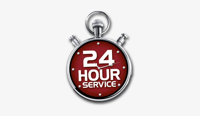 24 Hour Availability - 24 Hour Service Logo, transparent png #4095394