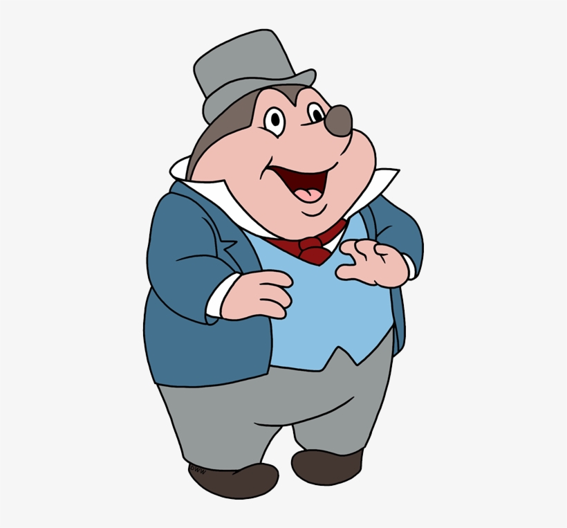 Mole Rat Clipart 4 By Glenn - Disney Wind In The Willows Mole, transparent png #4095453