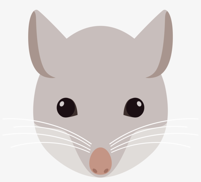 Rat Mouse Clip Art - Mouse Head Cartoon, transparent png #4095821