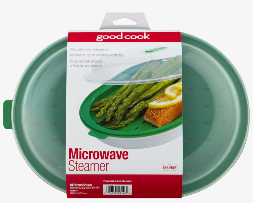 Good Cook Microwave Steamer, Green, transparent png #4095990