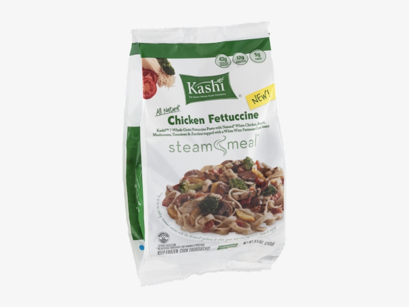 Kashi Steam Meal Chicken Fettuccine Pasta - 9.5 Oz, transparent png #4096017