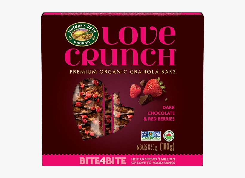 Love Crunch Berry Bar - Love Crunch, transparent png #4096160