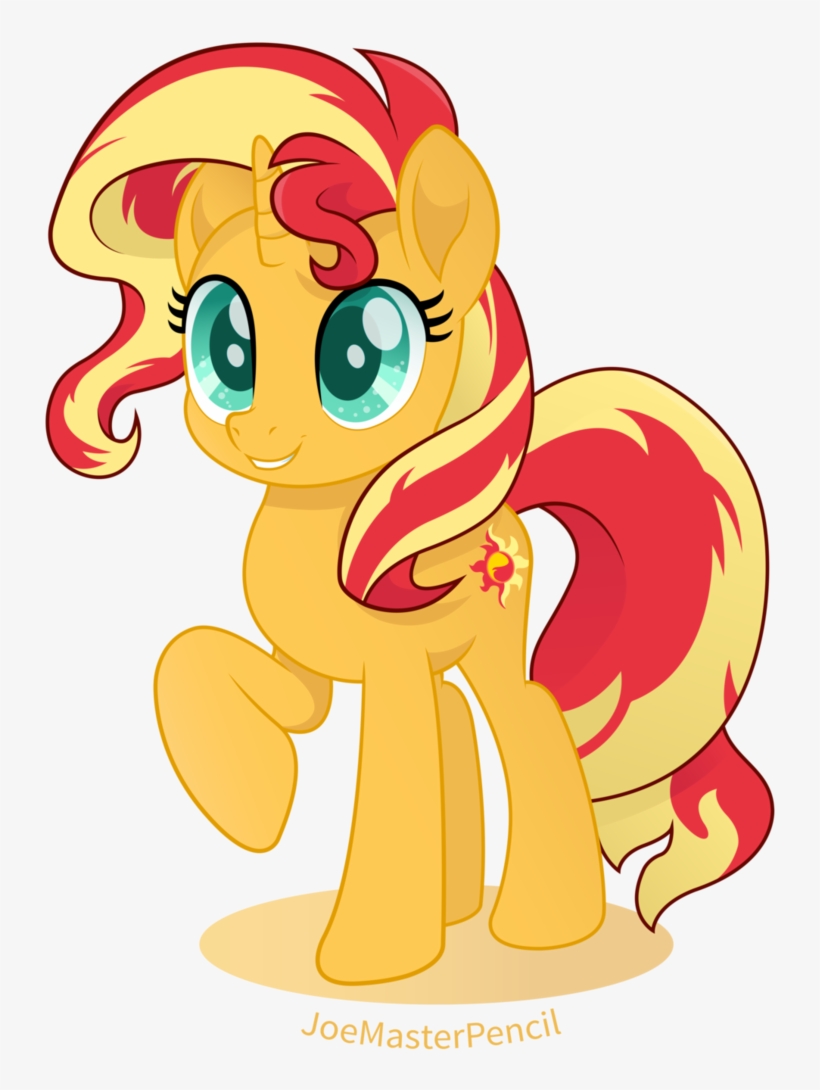 Sunset Shimmer Vector Moviestyle By Joemasterpencil - My Little Pony Sonser Chimer, transparent png #4096187