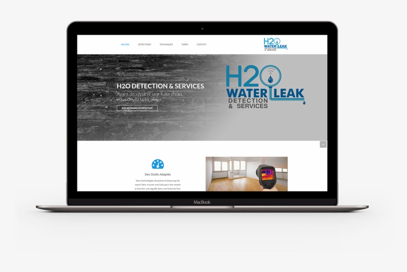 H2o Détection Et Services - Web Design, transparent png #4096232