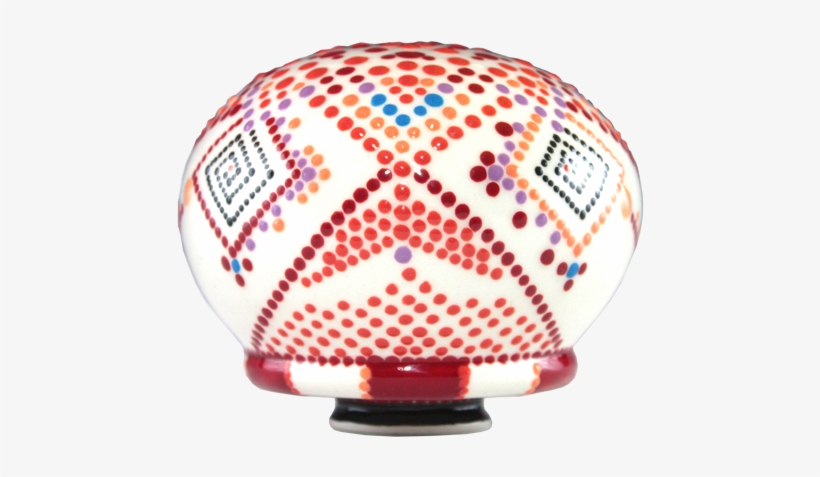 Red With Dots Urn For Child - Urn, transparent png #4096333