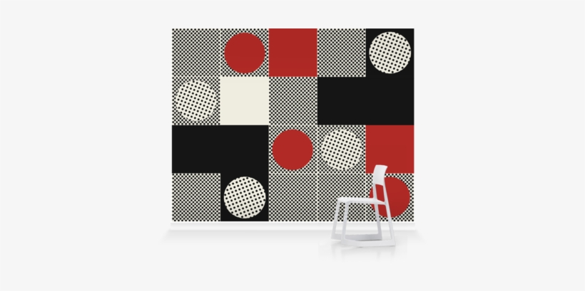 Murals Of Lots Of Black And Red Dots By Hemingway Design - Web Source, transparent png #4096480