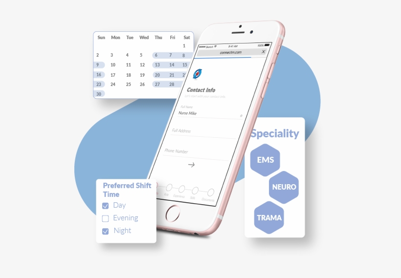 Connectrn Open Macbook Mockup Blue2 - Iphone, transparent png #4096571