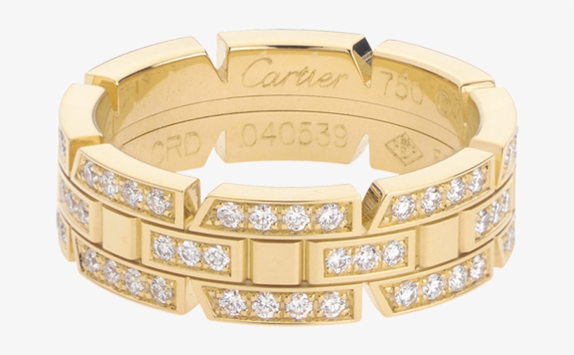 B4059800 0 Cartier Wedding Bands Rings - Ring, transparent png #4096674