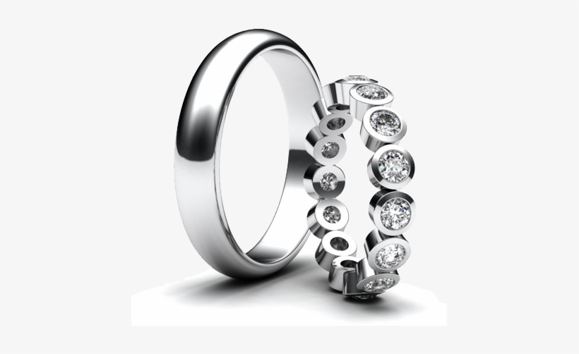 Wedding Rings - Engagement Ring, transparent png #4096698