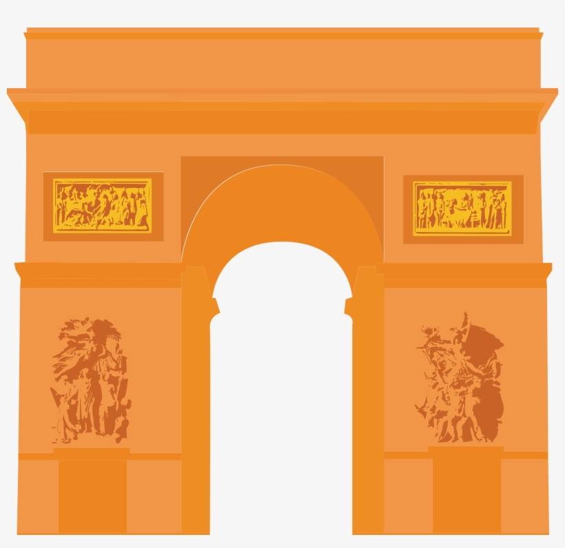 Open - Arc De Triomphe Icon, transparent png #4097152