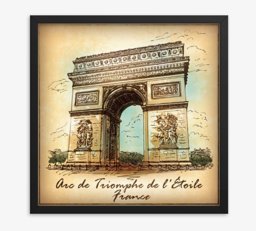 Arc De Triomphe, transparent png #4097258